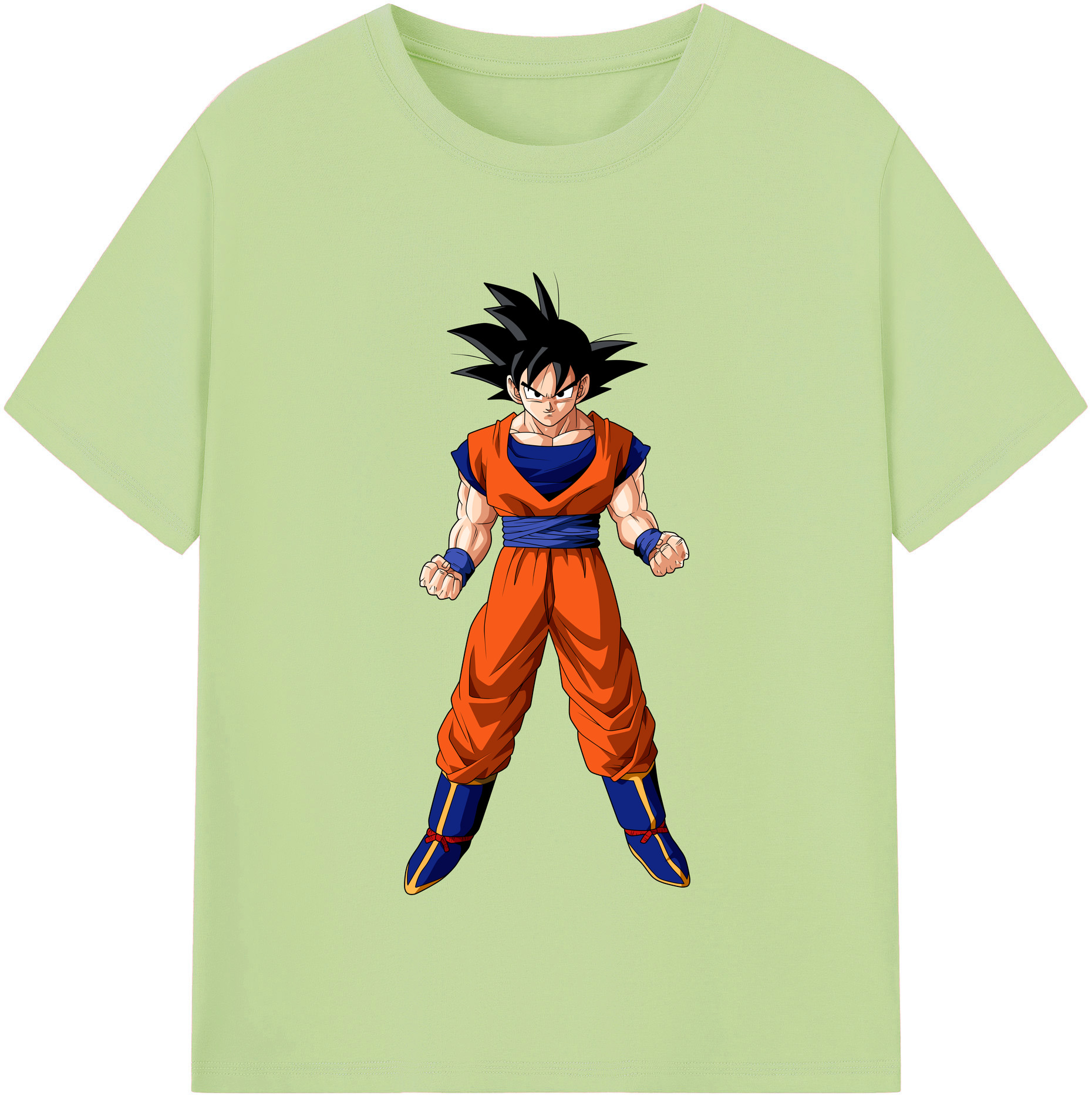 （画像用） ドラゴンボール 孫悟空（そん ごくう）Son Goku カカロット DRAGON BALL Kakarotto 綿100％半袖Tシャツ（フロントプリント）